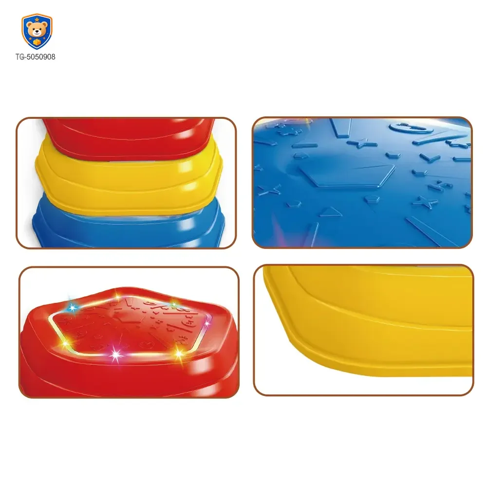 Balance Sensory Stepping Stones Indoor Outdoor Play With Light & Music-Baby Toys Wholesale — product view 4