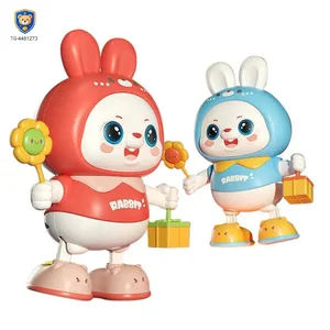 Dancing Rabbit Toy for Kids with Dynamic Music & Cool Lights