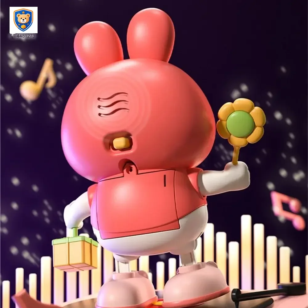 Dancing Rabbit Toy for Kids with Dynamic Music & Cool Lights — product view 2