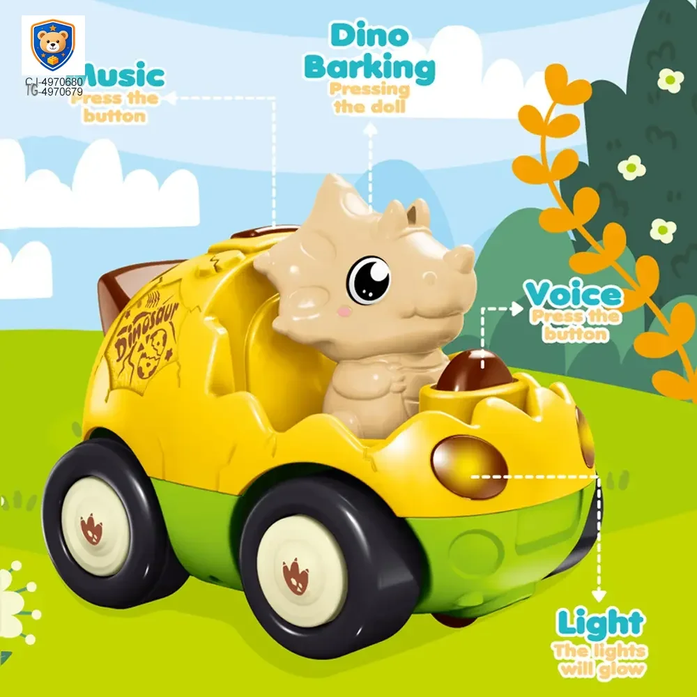 Dinosaur RC Cars Toys, with Light and Sound — product view 5