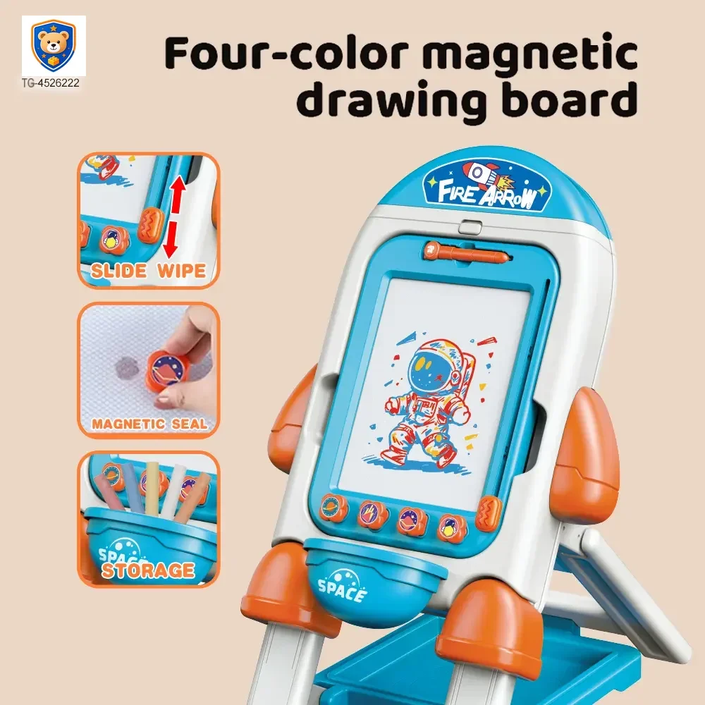 2 in 1 Magnetic Drawing Board & Blackboard — product view 2