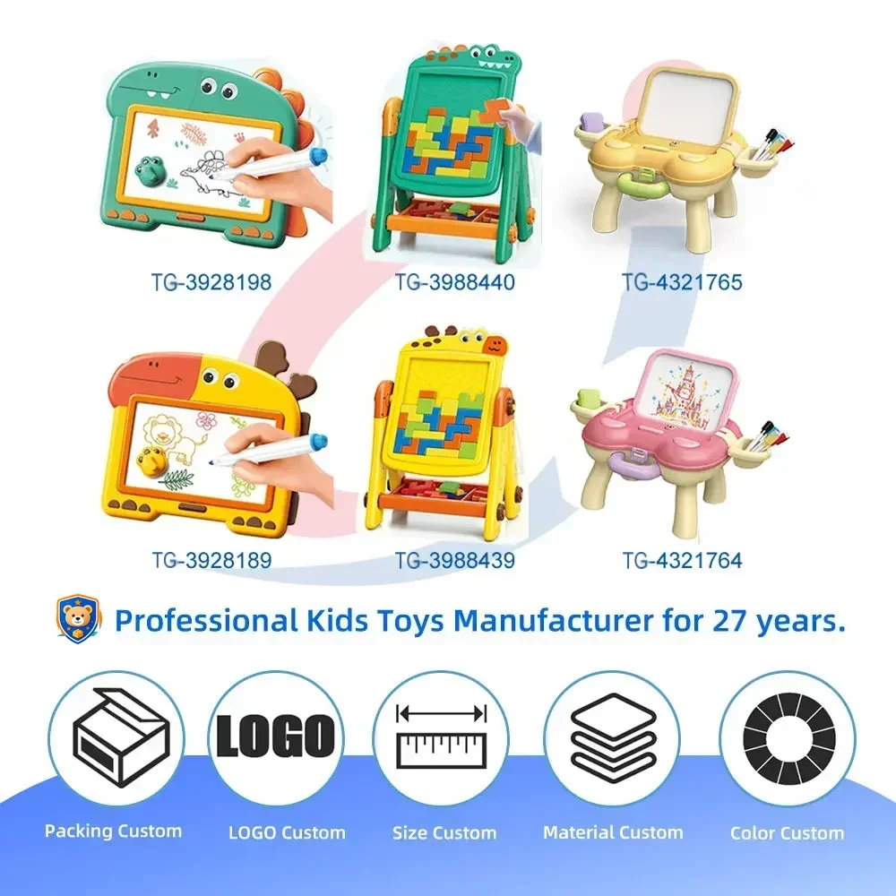 2 in 1 Magnetic Drawing Board & Blackboard — product view 6