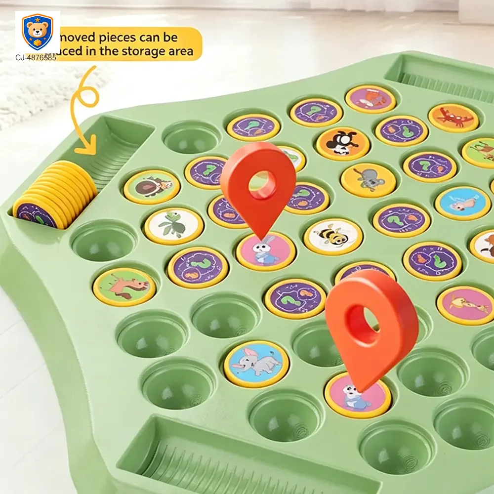 Animal Flip Chess Memory Game, DIY Stickers — product view 3