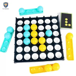 Jumping Ball Tabletop Game, Grid-Matching