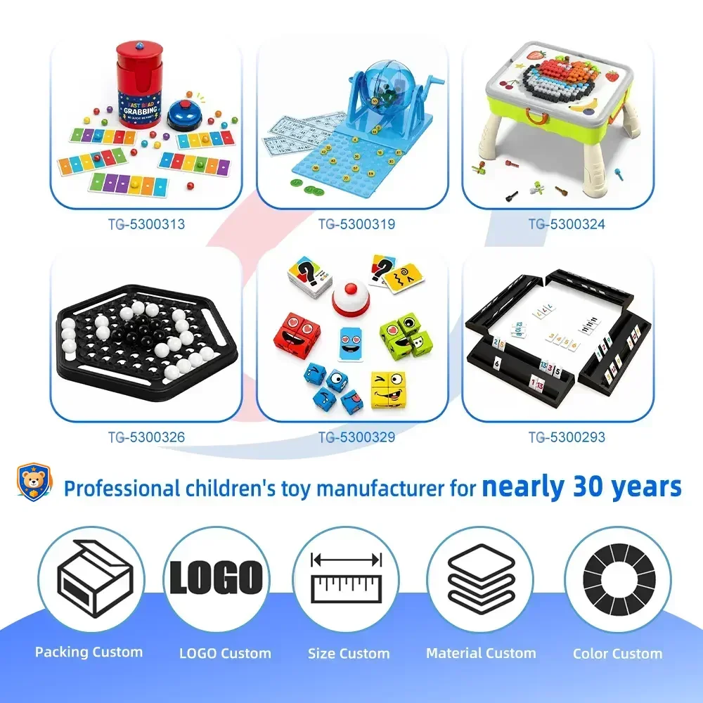 Jumping Ball Tabletop Game, Grid-Matching — product view 7