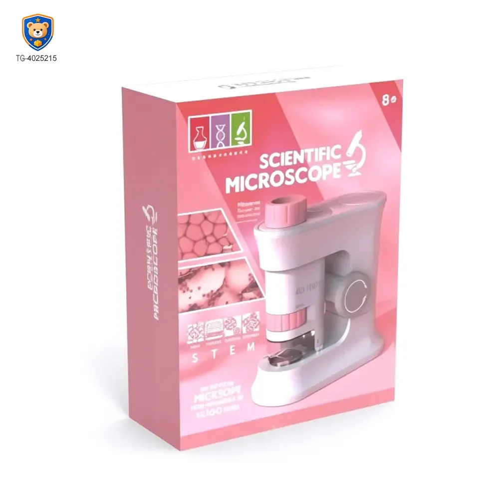 Kids’ Magnetic Microscope Toy, Ultra-High Magnification — product view 5