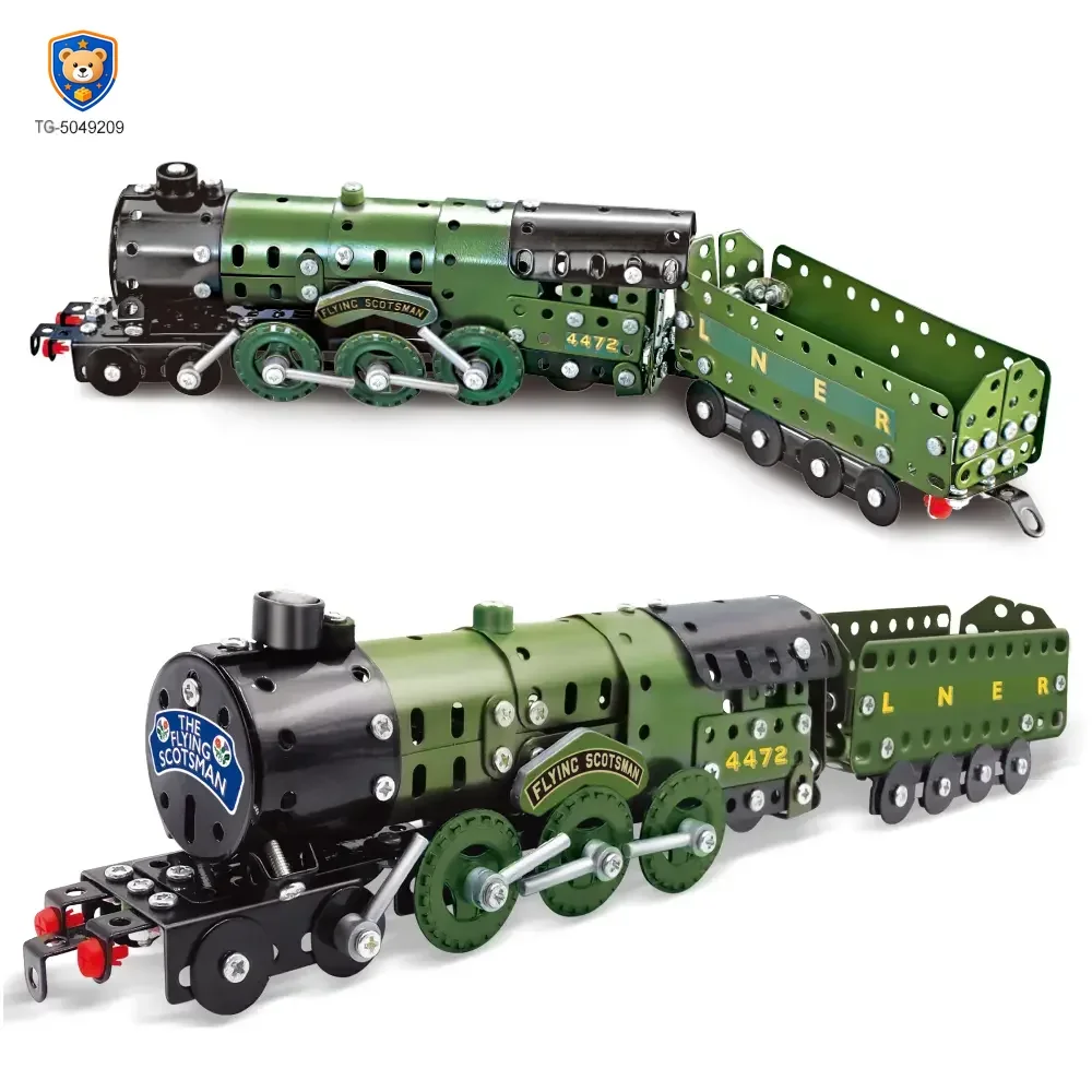 Metal Building Model Train Toy — product view 1