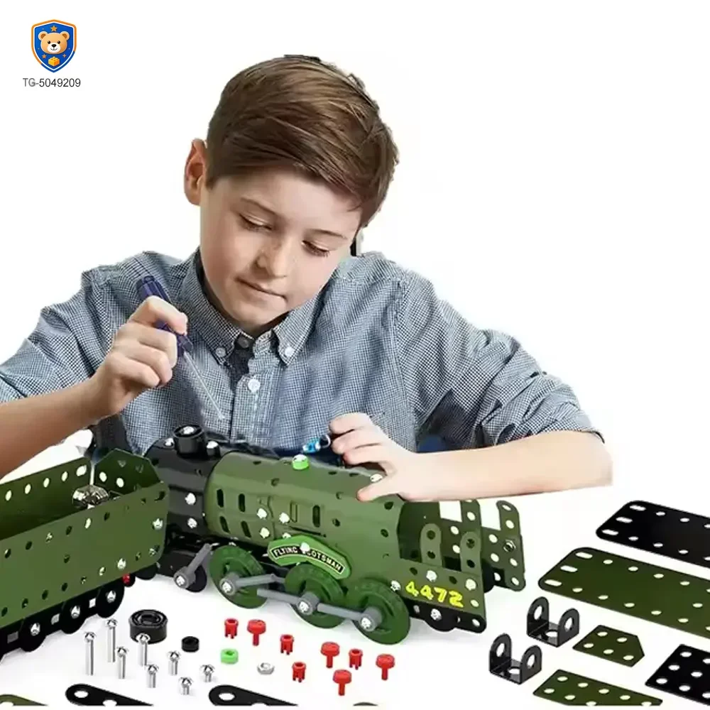 Metal Building Model Train Toy — product view 2
