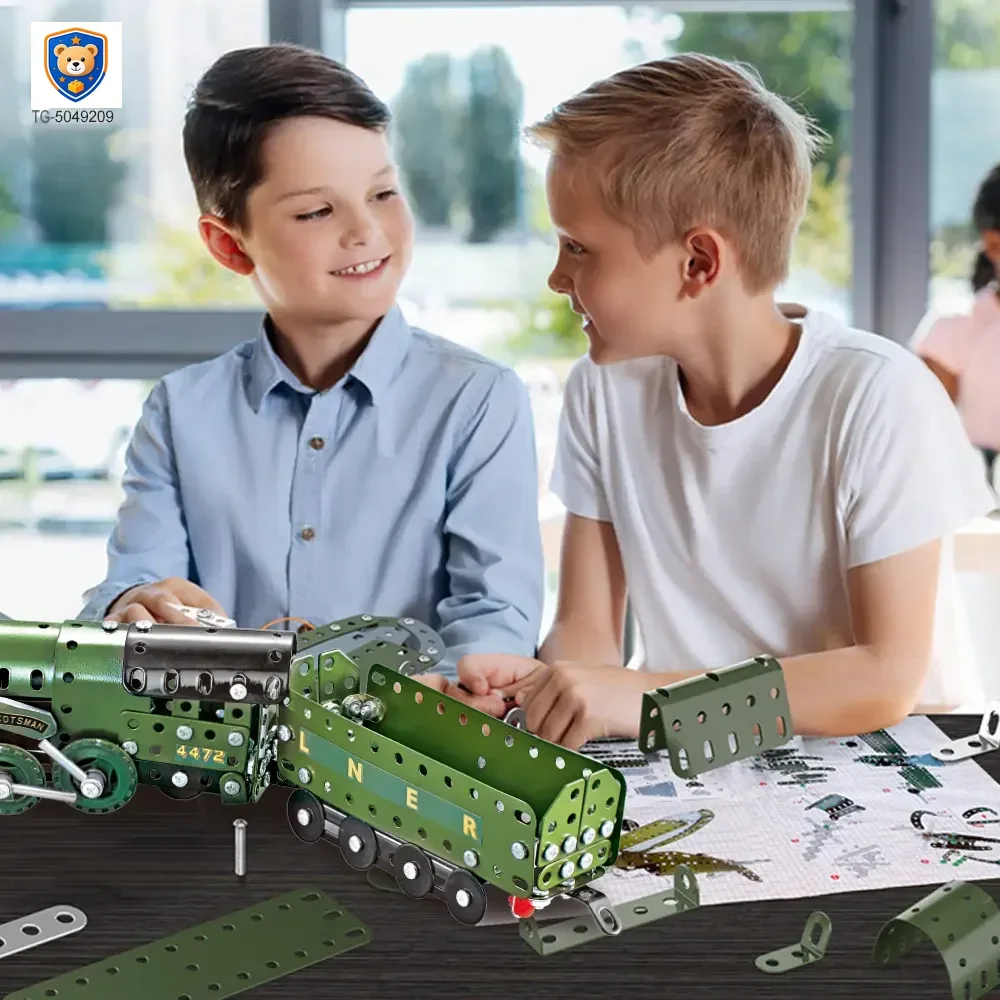Metal Building Model Train Toy — product view 3