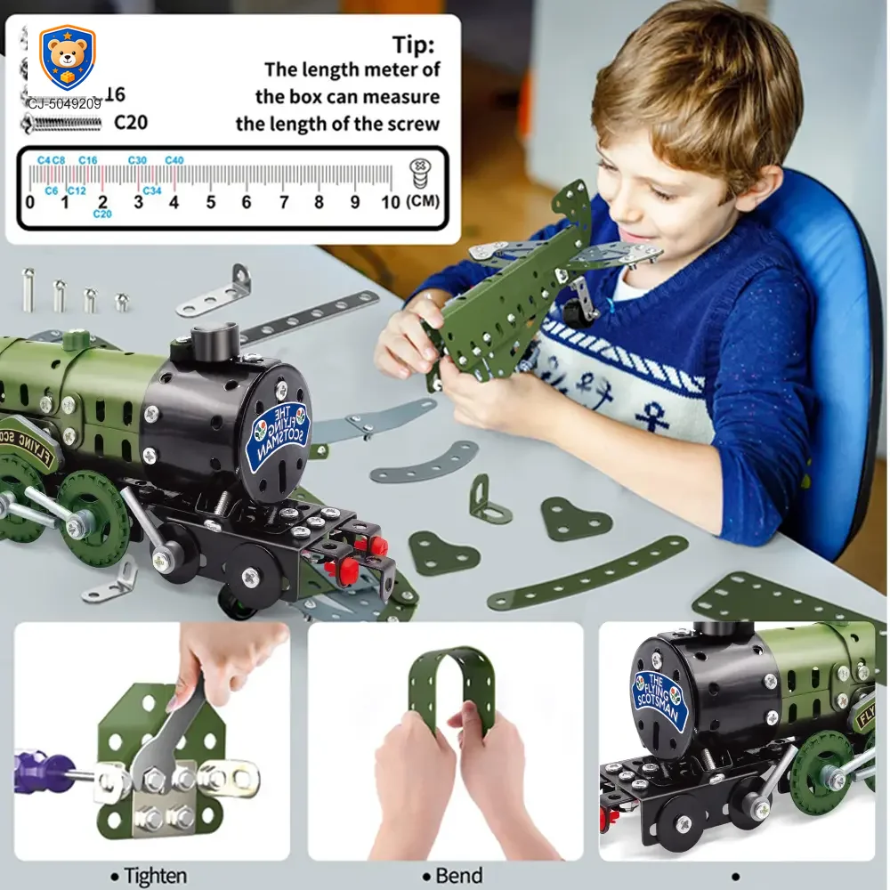 Metal Building Model Train Toy — product view 5