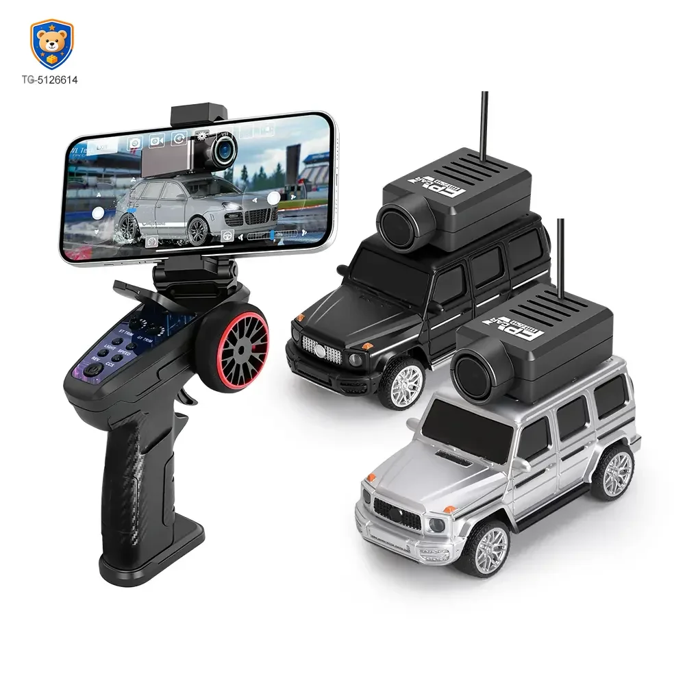 1:64 Scale RC Camera Car, 2.4G APP Control Desktop Car — product view 1