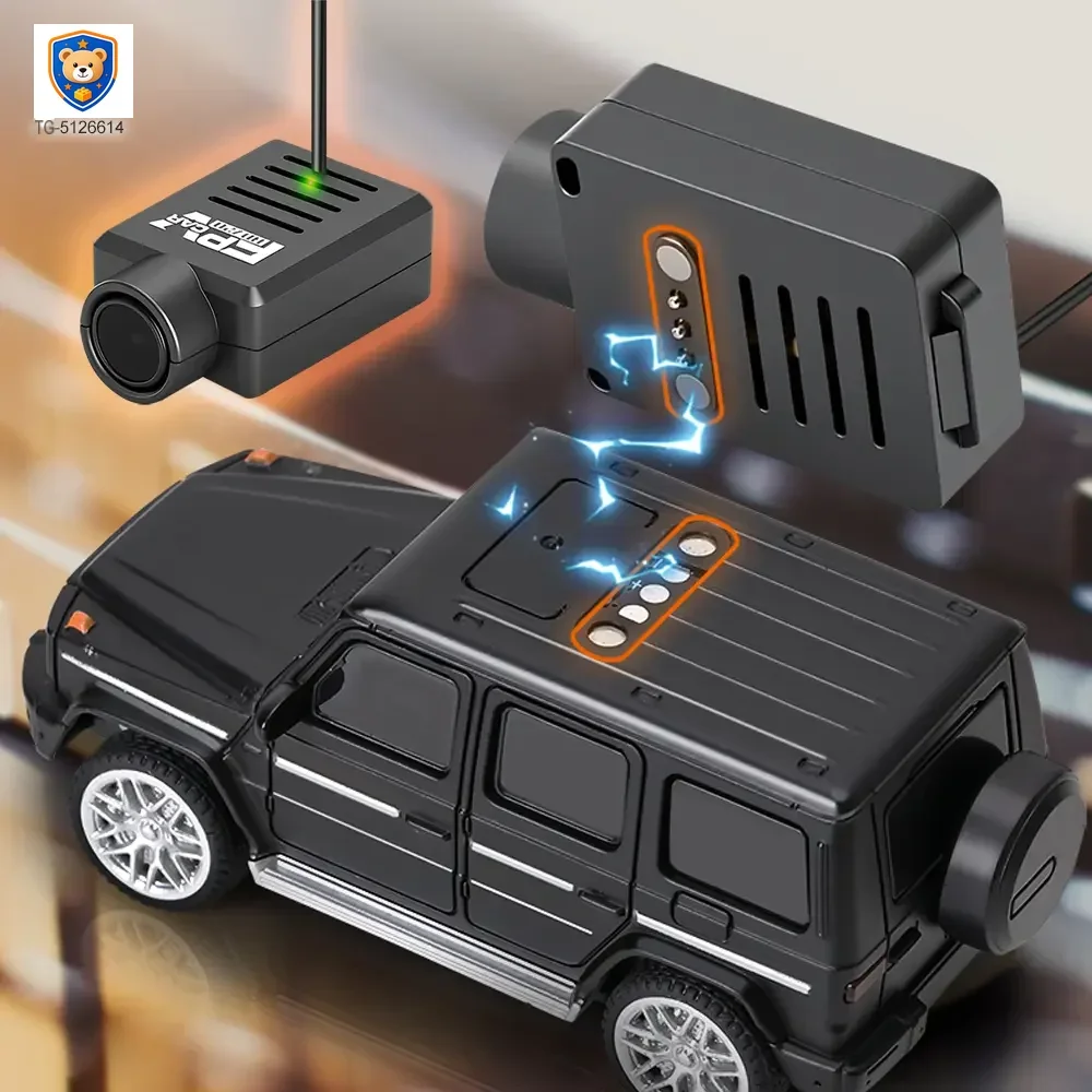 1:64 Scale RC Camera Car, 2.4G APP Control Desktop Car — product view 2