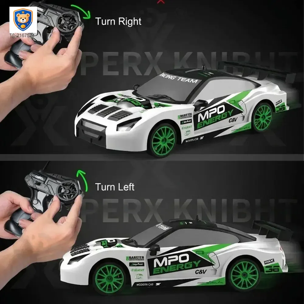 RC Drift Car, 1:24 Scale, 2.4GHz, 4WD — product view 2