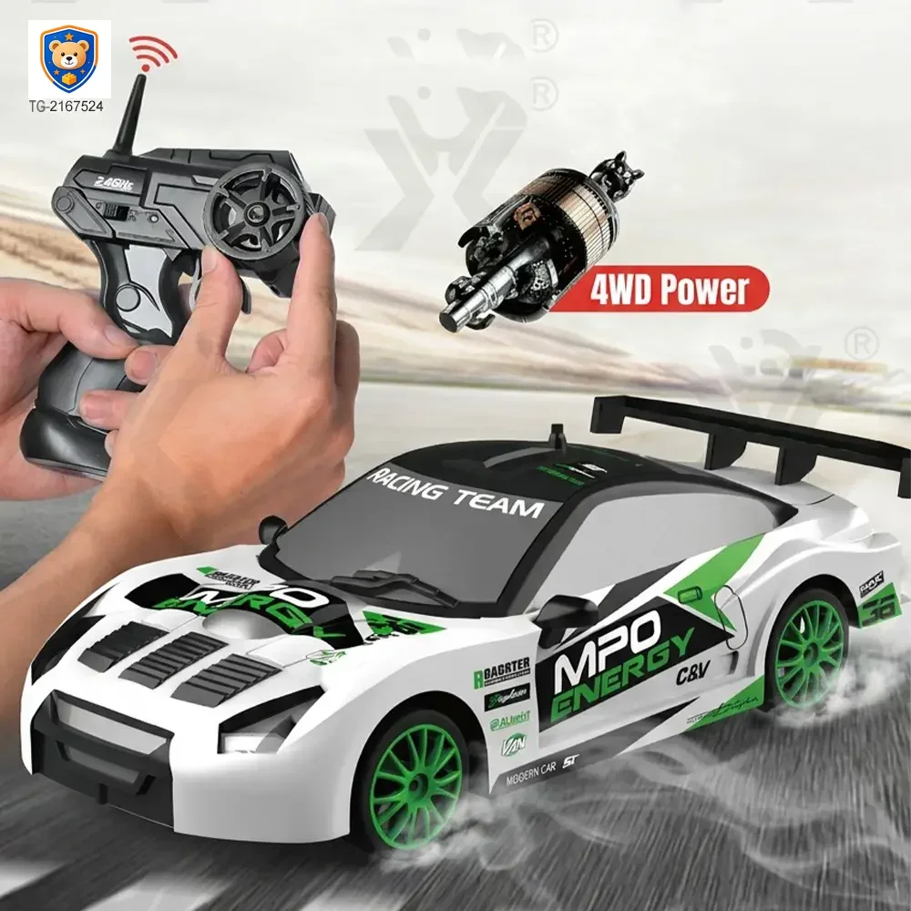 RC Drift Car, 1:24 Scale, 2.4GHz, 4WD — product view 4