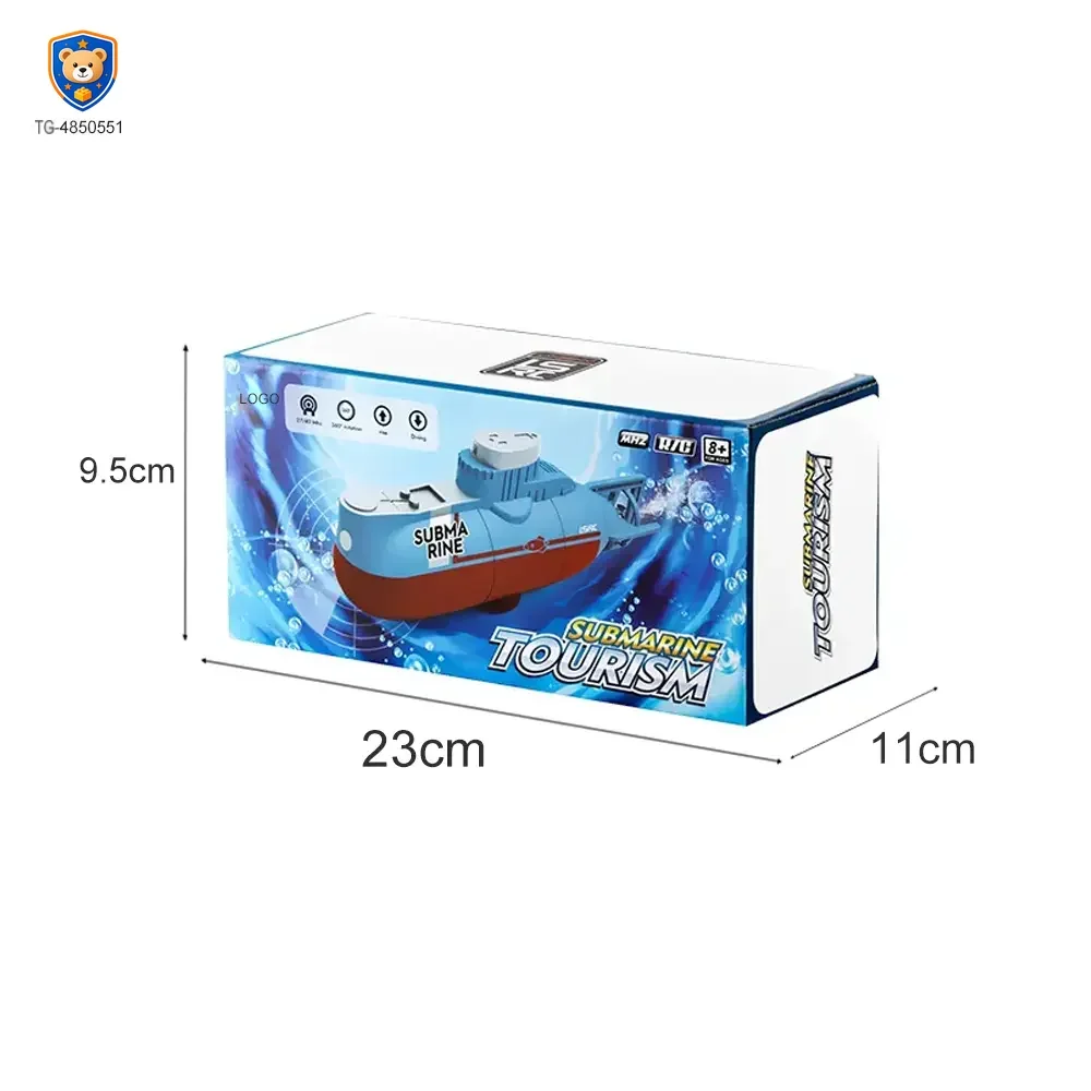 RC Submarine Toy Remote Control Boat, Underwater Diving Waterproof RC Toy Submarine — product view 6