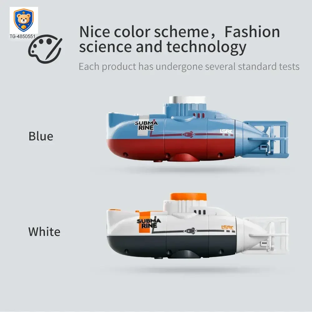 RC Submarine Toy Remote Control Boat, Underwater Diving Waterproof RC Toy Submarine — product view 7