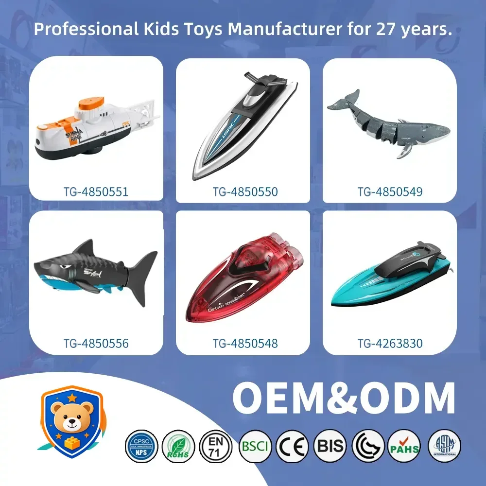 RC Submarine Toy Remote Control Boat, Underwater Diving Waterproof RC Toy Submarine — product view 8