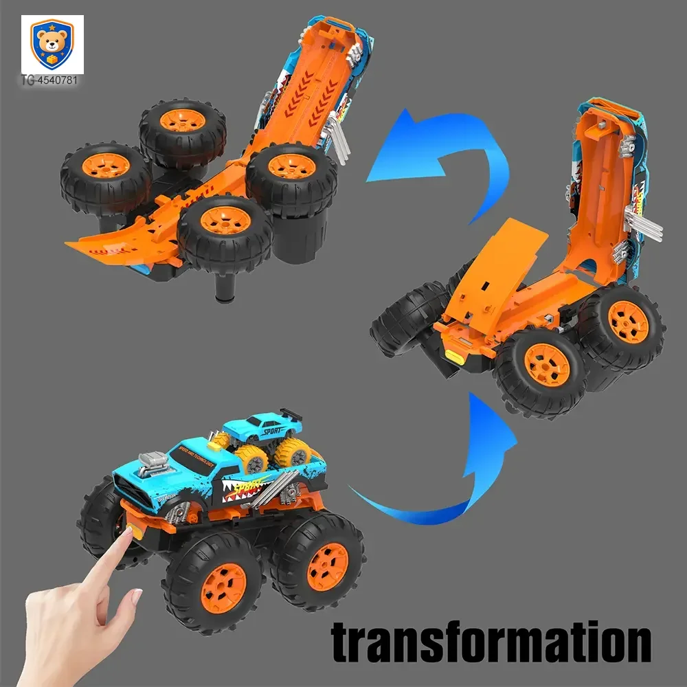 2-in-1 Remote Control Catapult Car with Transform Launcher Track — product view 3