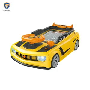 Racing Adventure Game Steering Wheel Toy with Music and Light