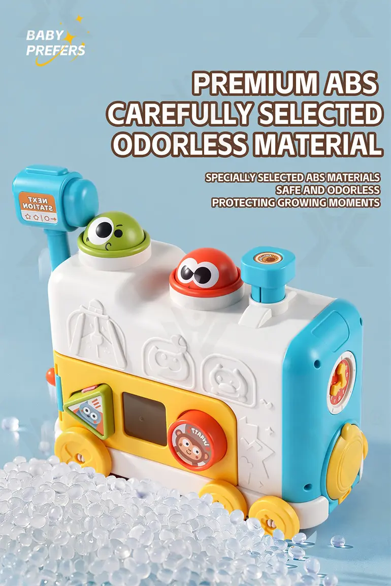 6-in-1 Multi-Function Activity Train Toy, Baby Montessori Sensory Toys Supply (TG5219039) — product detail panel 8
