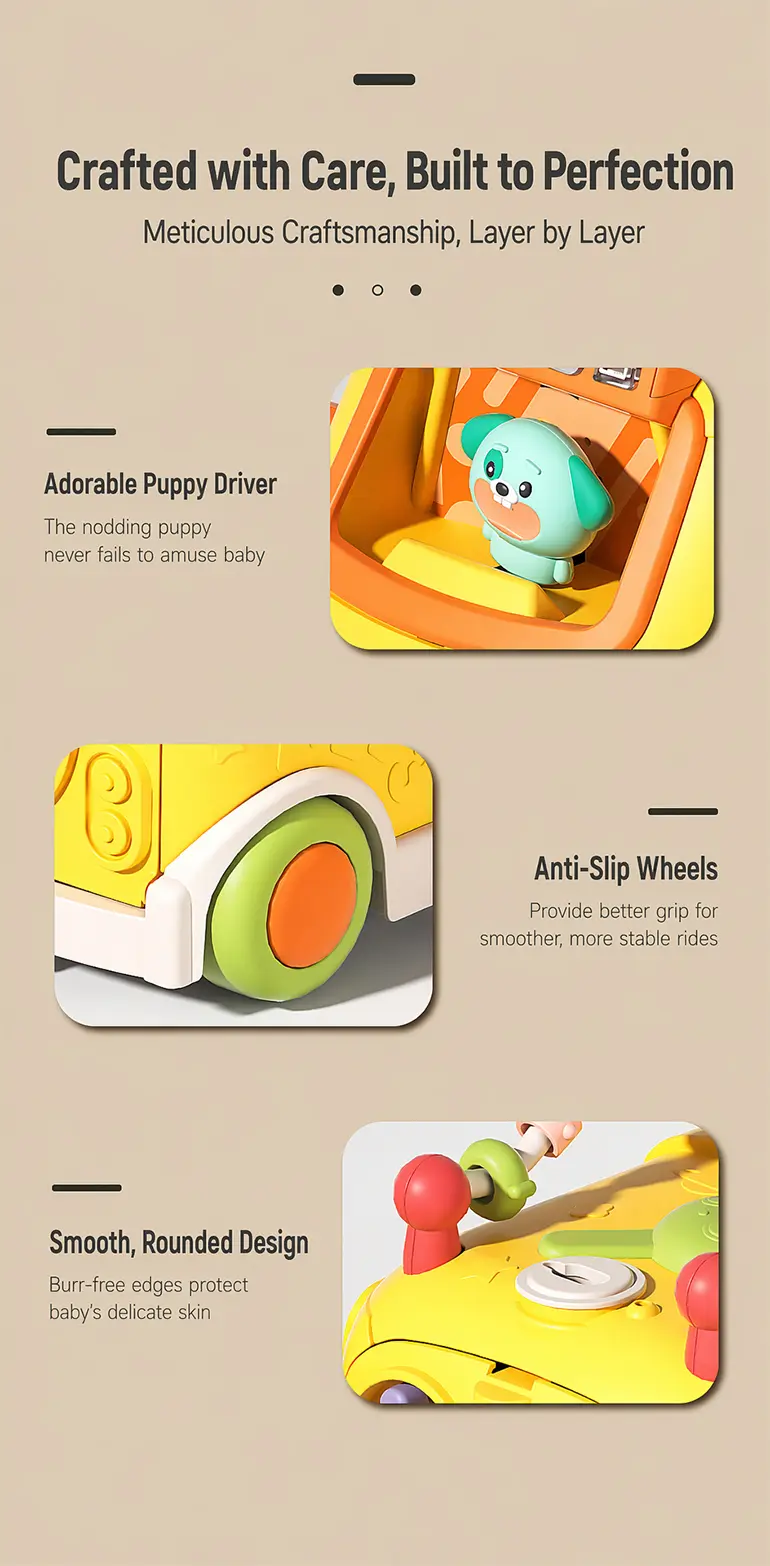 Activity Shape Sorting Bus, Educational Baby Musical Toy (TG5316417) — product detail panel 7