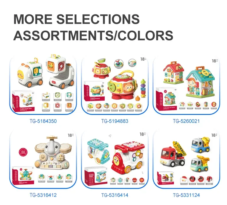 Activity Shape Sorting Bus, Educational Baby Musical Toy (TG5316417) — product detail panel 8