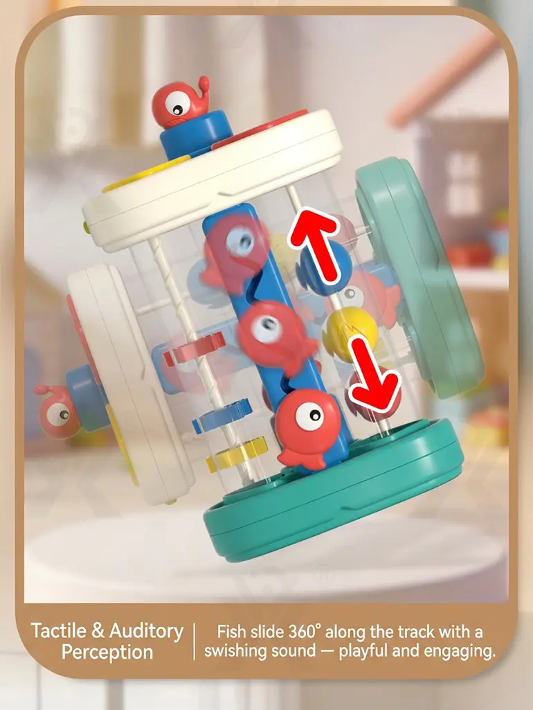 Multifunctional Baby Shape Sorter Hooty Sound Tube Toy (TG5226878) — product detail panel 4