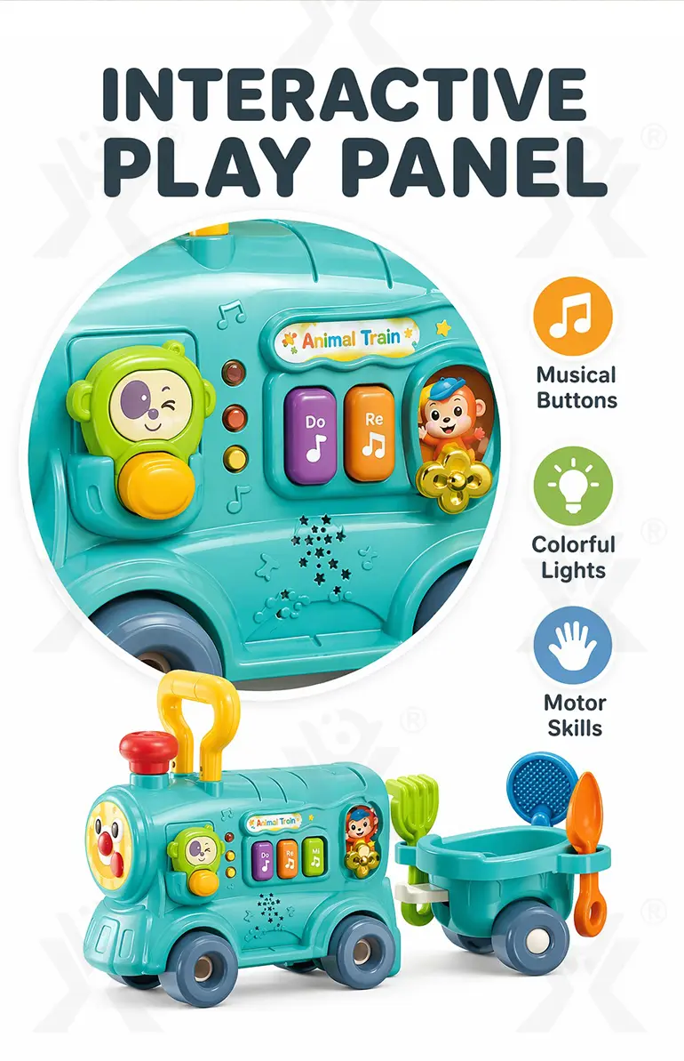 Multifunctional Baby Steam Walker Train Toy, 5-in-1 Activity Ride Toy (TG5226874) — product detail panel 5
