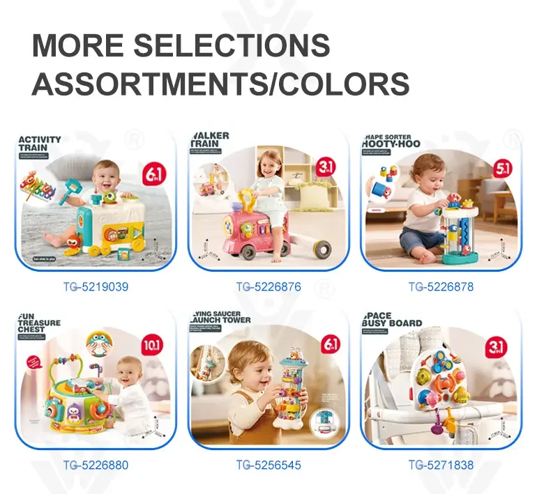 Multifunctional Baby Steam Walker Train Toy, 5-in-1 Activity Ride Toy (TG5226874) — product detail panel 7