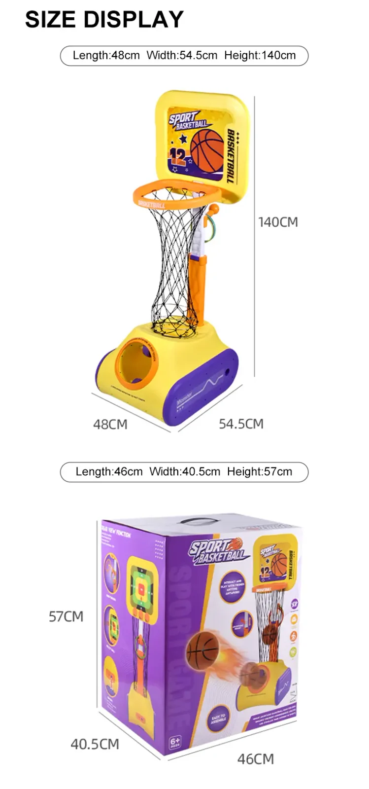 Bulk Basketball Shooting Machine Toy Supplies (TG517067503) — product detail panel 9