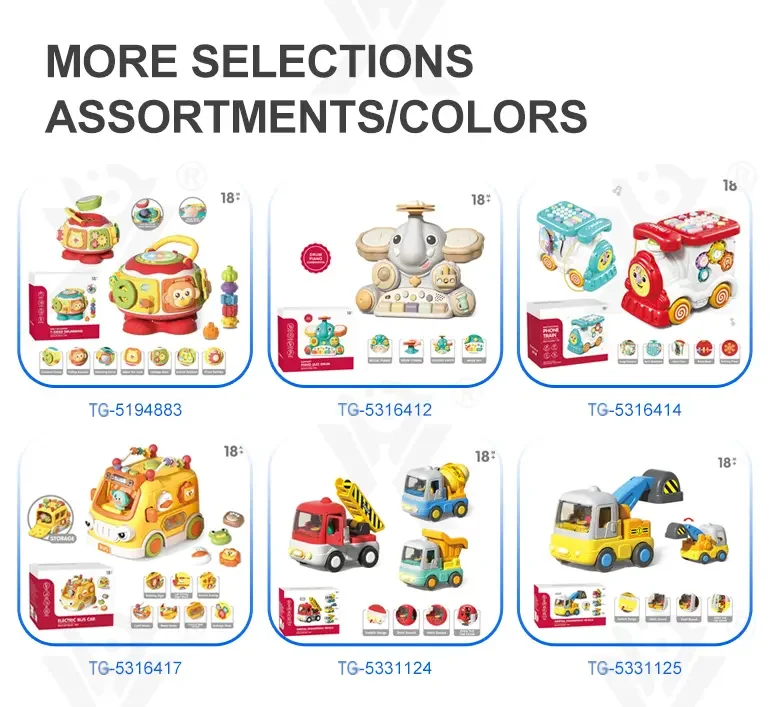 Take-Apart Busy Bus, 6-in-1 Baby Activity Cube Bus Toy with Lights & Music (TG5184350) — product detail panel 10