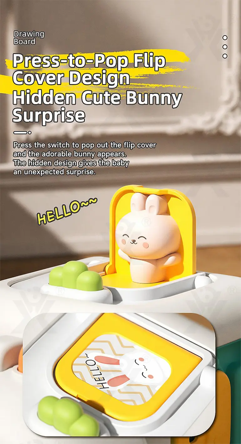 Take-Apart Busy Bus, 6-in-1 Baby Activity Cube Bus Toy with Lights & Music (TG5184350) — product detail panel 4