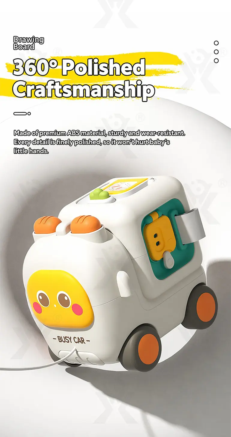 Take-Apart Busy Bus, 6-in-1 Baby Activity Cube Bus Toy with Lights & Music (TG5184350) — product detail panel 7