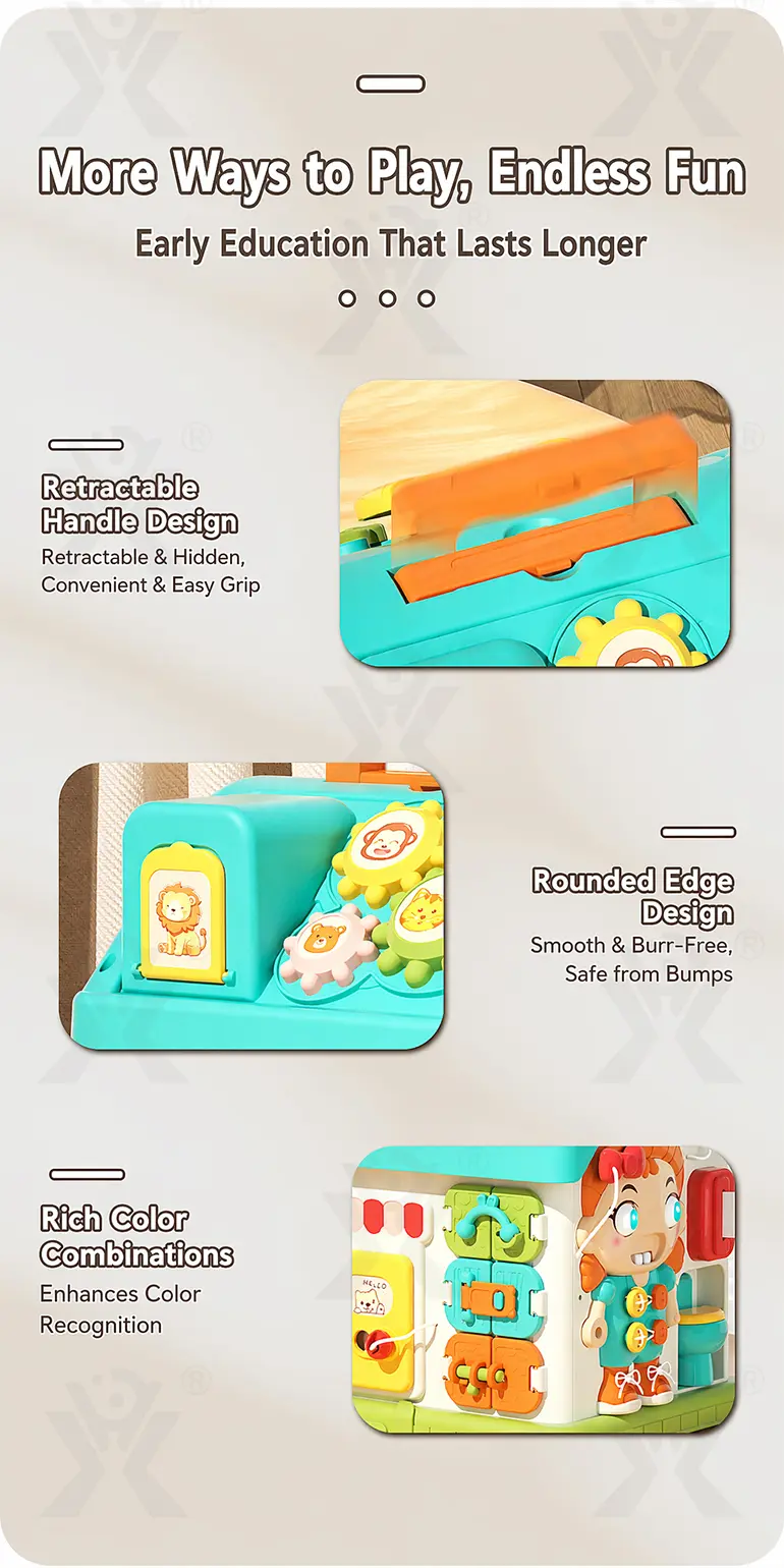 Montessori Busy House Activity Toy for Toddler (TG5260021) — product detail panel 10