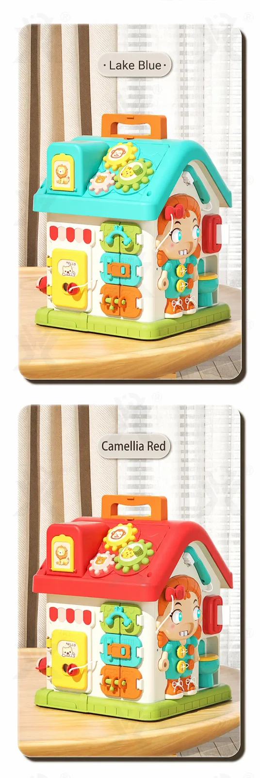 Montessori Busy House Activity Toy for Toddler (TG5260021) — product detail panel 9