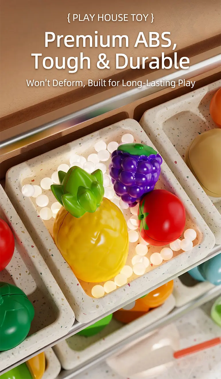 Pretend Play Kitchen Cutting Fruits Vegetables Toys (TG5083803) — product detail panel 8