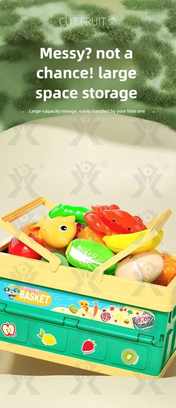 Cutting Pretend Play Food Toy Kitchen Pretend Play Set (TG4458925) — product detail panel 7