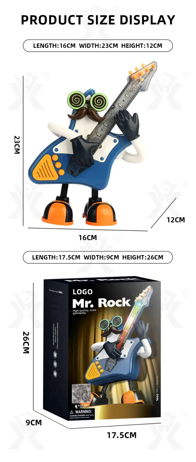 Kids Dancing Rocking Guitar Musical Toy (TG4268782) — product detail panel 9