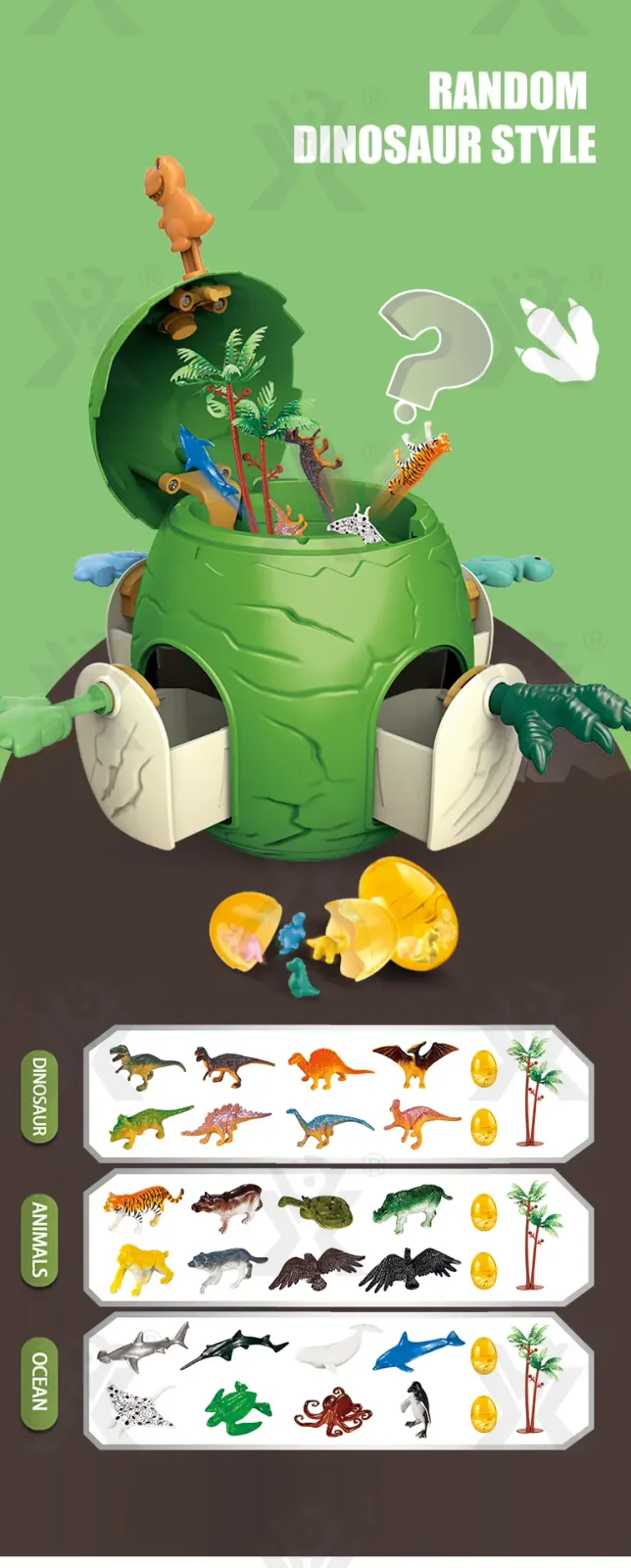 Articulated Dinosaur Egg Surprise Blind Box (TG5103219) — product detail panel 2