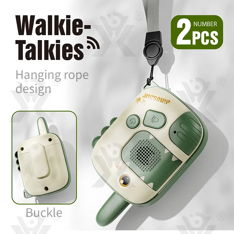 Dinosaur Walkie Talkies, 300M Range (TG4533447) — product detail panel 6