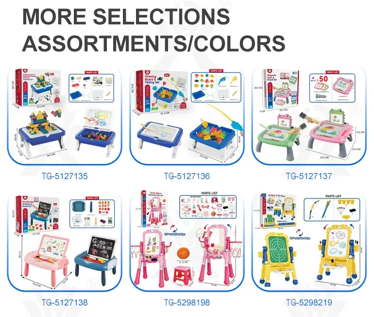 Educational Construction Table Toy & Magnetic Drawing Board (TG5127134) — product detail panel 8