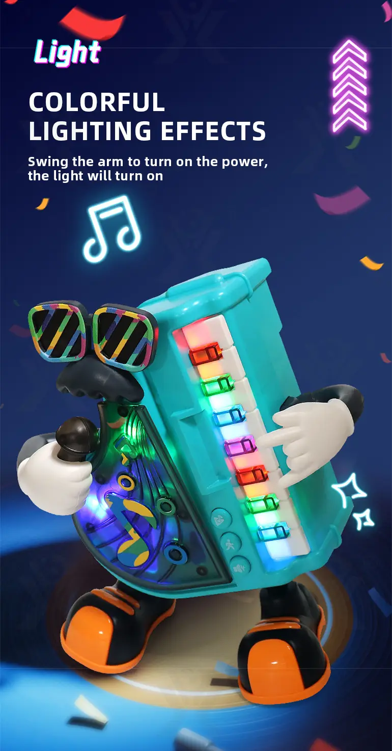 Kids Electric Dancing Piano Toy, Interesting and Funny (TG4420043) — product detail panel 3