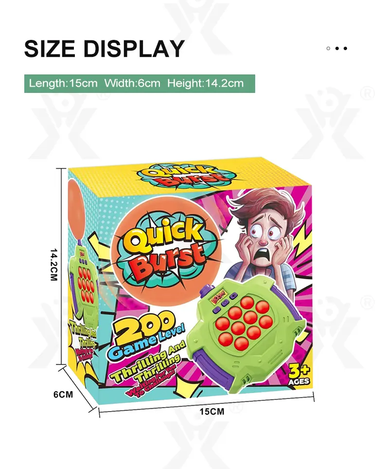Fast Push Pop Game Toy, Fidget Toys with Balloon for Kids (TG4449088) — product detail panel 7
