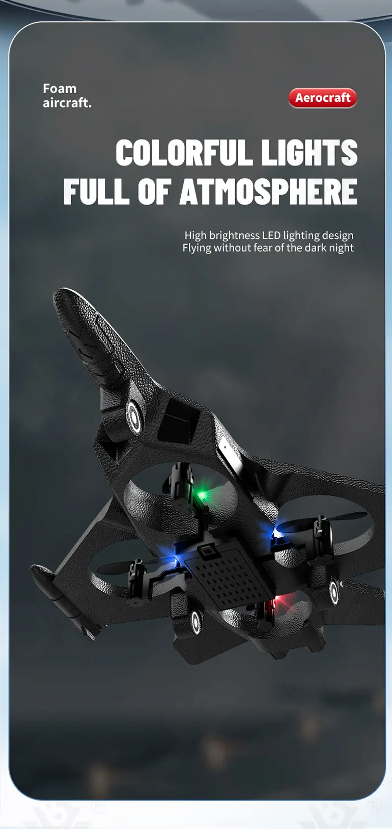 Foam RC Airplane, Bulk Fighter Jet Toy Supply (TG5003518) — product detail panel 7