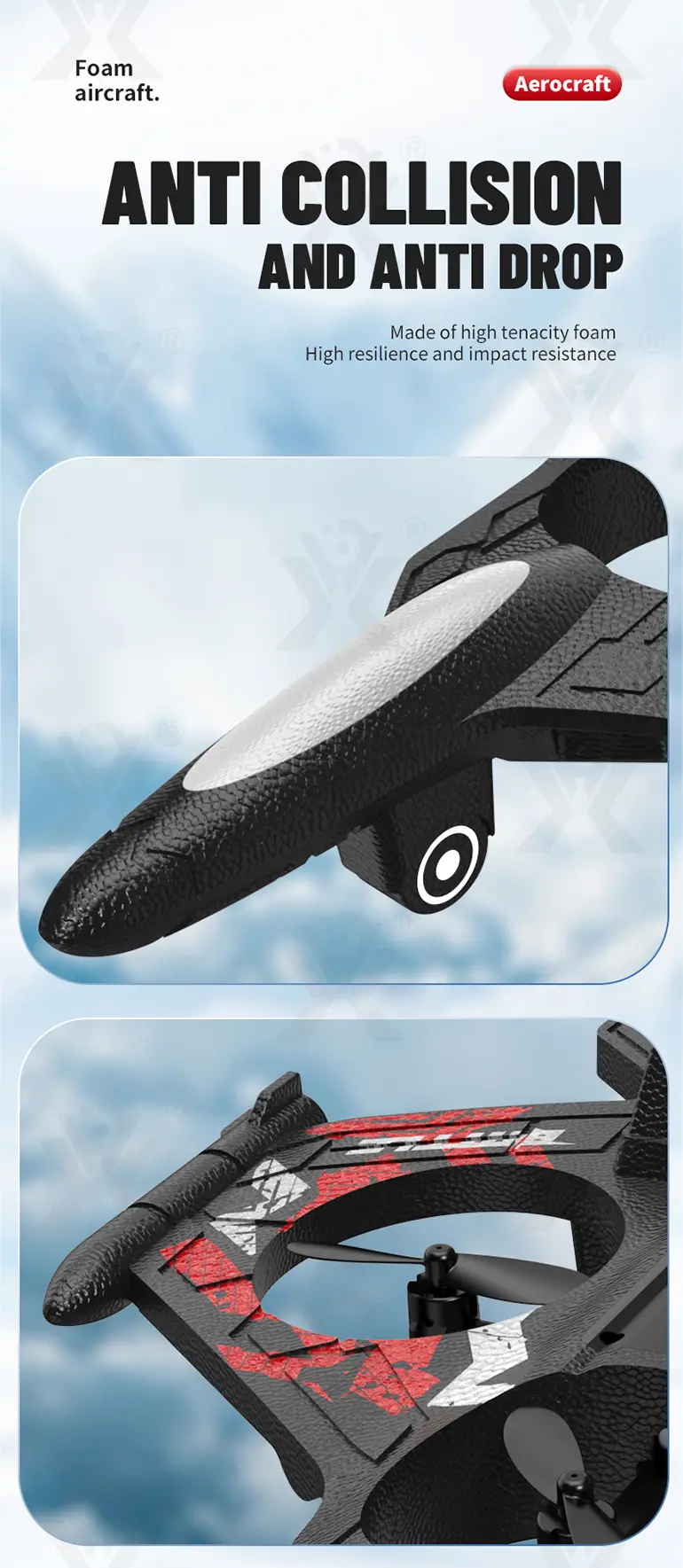 Foam RC Airplane, Bulk Fighter Jet Toy Supply (TG5003518) — product detail panel 8