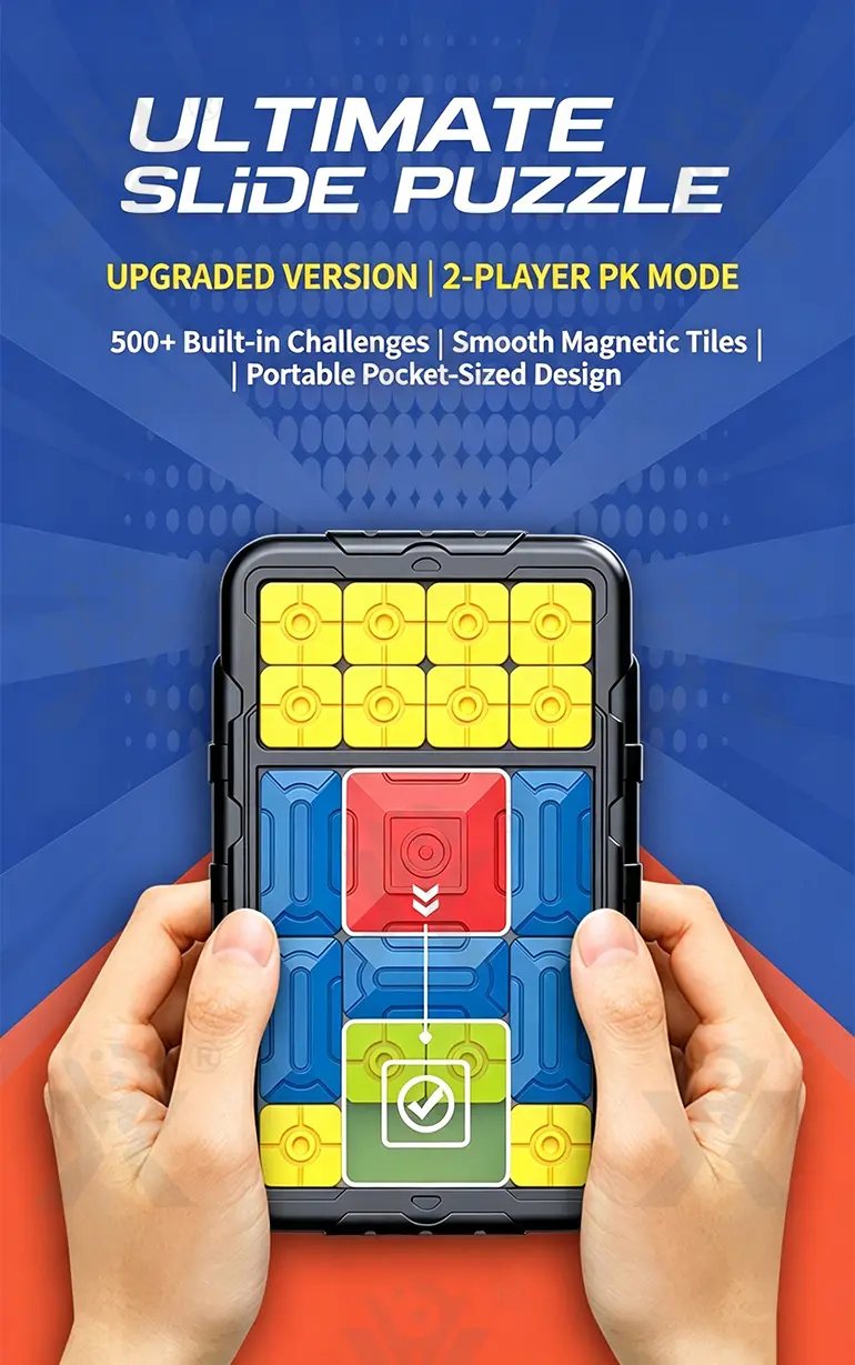 Sliding Block Game, Huarong Road Game (TG5345705) — product detail panel 1
