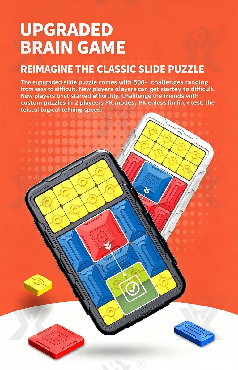Sliding Block Game, Huarong Road Game (TG5345705) — product detail panel 3