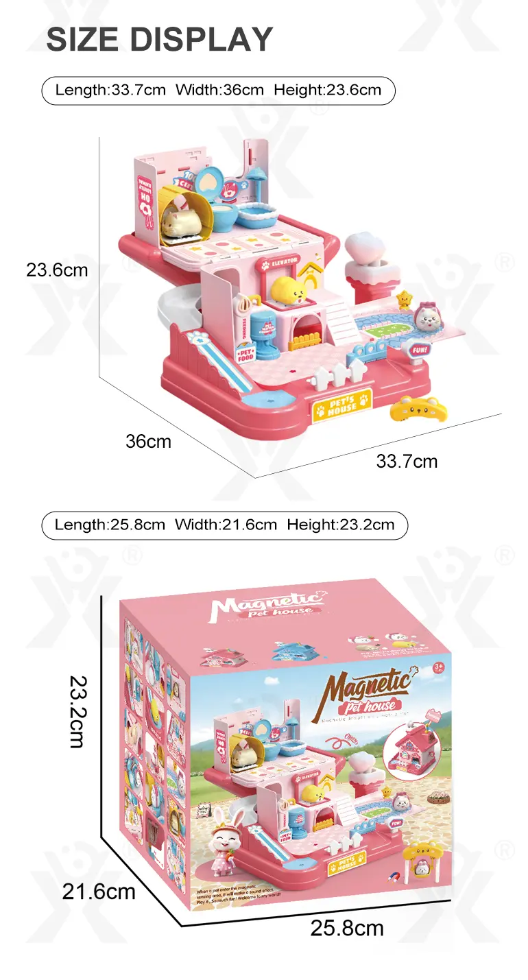 Magnetic Pet House Perfect Gift For Children (TG5292406) — product detail panel 10