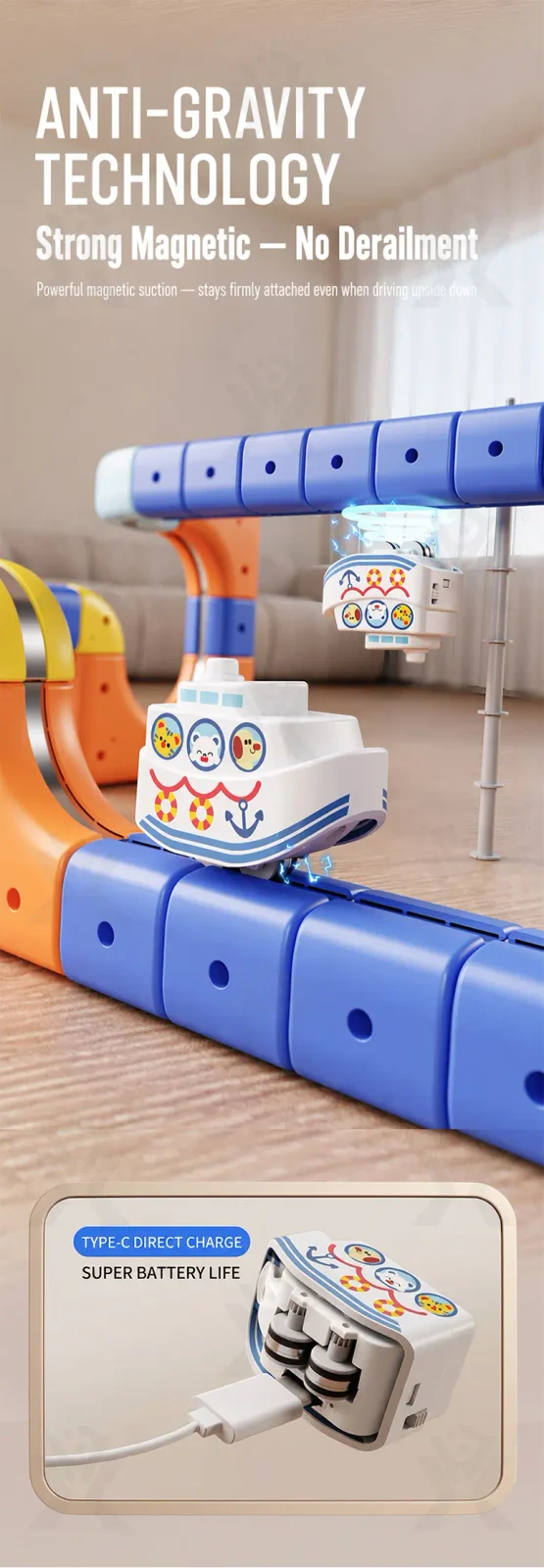 Bulk Magnetic Car Building Block, STEM Toy Factory Supply (TG5135204) — product detail panel 3