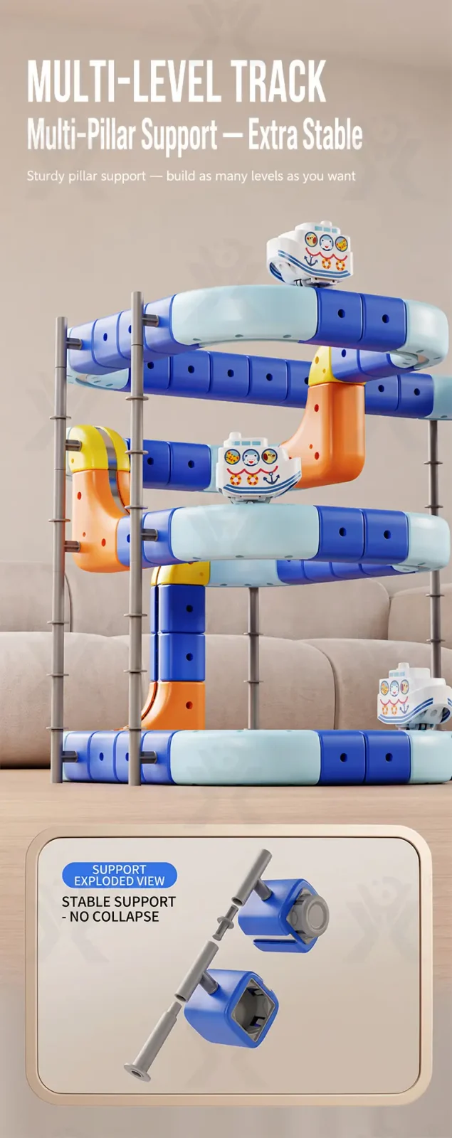 Bulk Magnetic Car Building Block, STEM Toy Factory Supply (TG5135204) — product detail panel 7